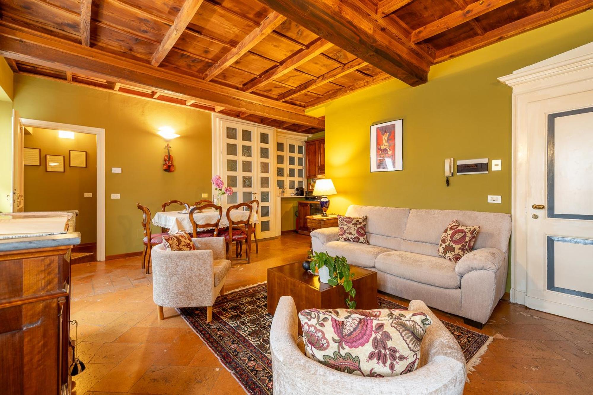 Antica Casa Balsari Lägenhet Borgo Ticino Exteriör bild